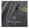 Breathable Windproof Single-Layer Outdoor Hiking Jacket for Men and Women - Spring & Autumn Wear-Resistant Design