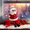 Christmas Doll Figurine Xmas Ornament Decoration Novelty Small Collectible Creative