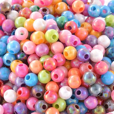 Cy/_ 500Pcs 1.5mm Half Round Bead Flatback Acrylic Pearl Scrapbooking Phone Craft