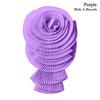 1pc Shoulder Collar Exaggerated Big Flower Pleated Flower Cloth Pressed Pleated Craft Flower Diy Clothing Accessories