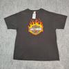 T-shirt Grafica con Logo a Fiamme Vintage Harley-Davidson T-Shirt Unisex