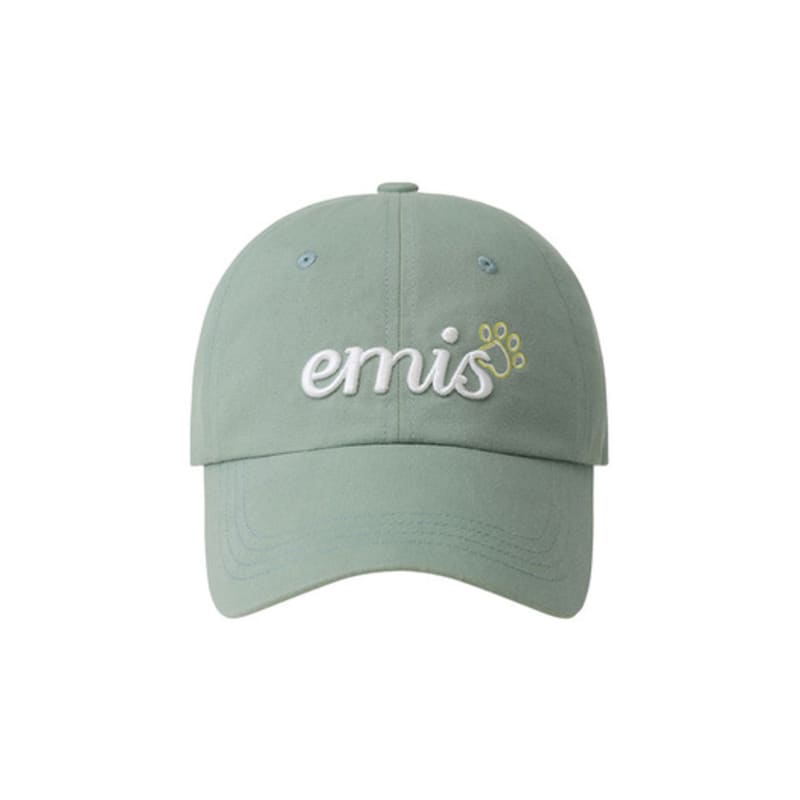 

EMIS LETTERING LOGO BALL CAP-GREEN GREEN