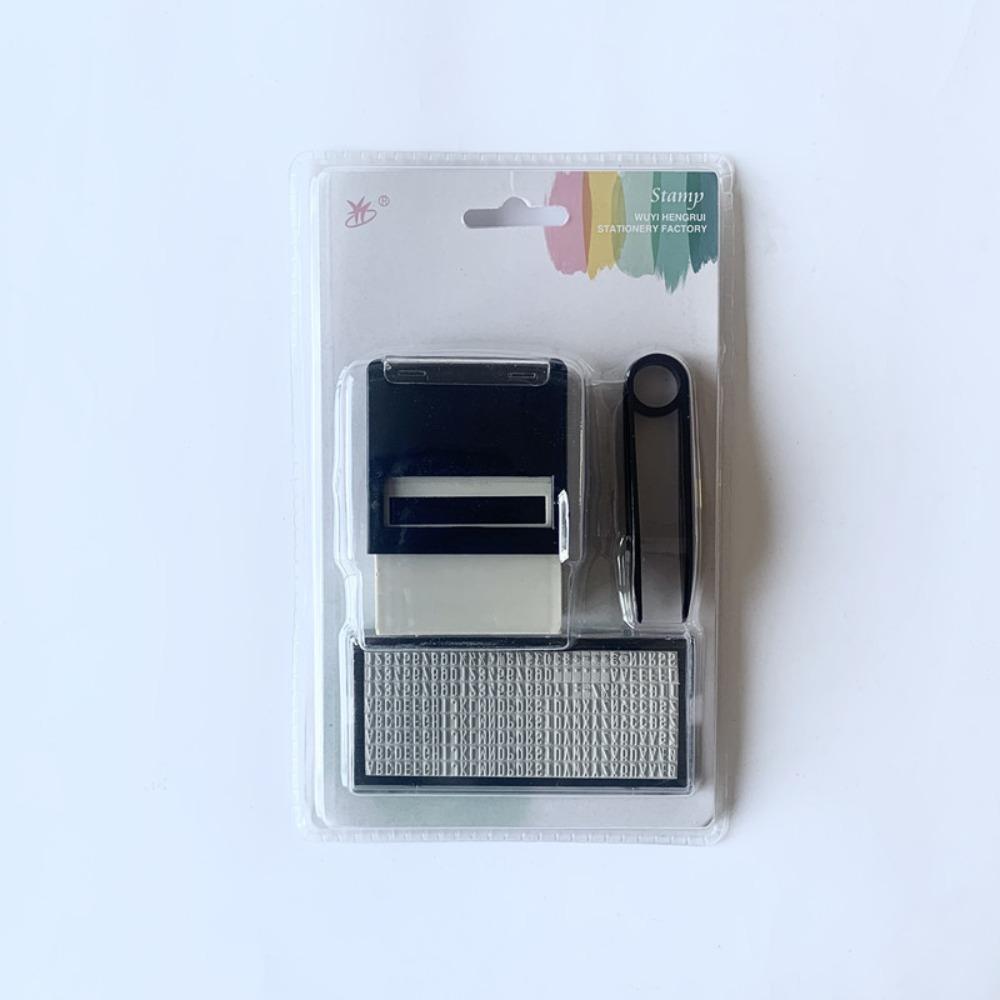 

Пластиковый набор штампов «Сделай сам» Нескользящий резиновый штамп с буквами Индивидуальный персонализированный штамп Канцелярские товары