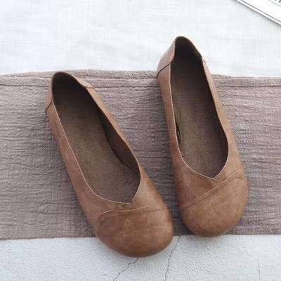 Doudou Shoes Women's Shoes 2025 Spring and Summer New Loafers One-pedal Lazy Shoes Grandma Shoes Flat Evening Shoes Single Shoes