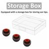 XDcase 3pcs / Set Replacement Silicone Ear Tips Kit, M Size