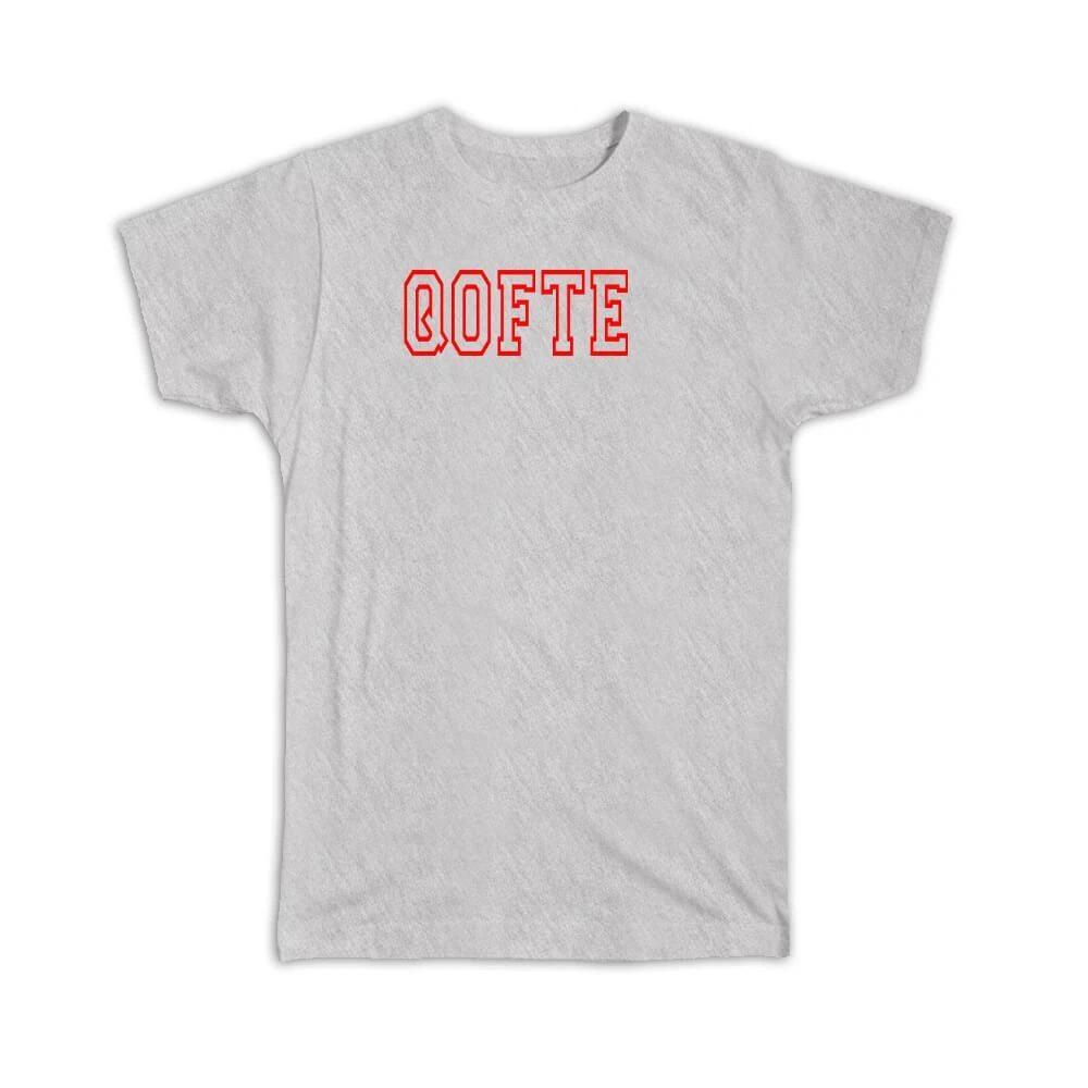 Gift T-Shirt : Qofte Albanian Food Albania 2XL