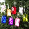 Plastic Gem Pendant Christmas Tree Ornaments - New Holiday Decoration