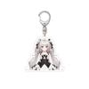 Nijisanji Aza Michiya Kouichi Inochi Urushiha Hunger Mikoto Miki Kioi Kima Tabbiito HD Acrylic Keychain Bag pendant anime goods