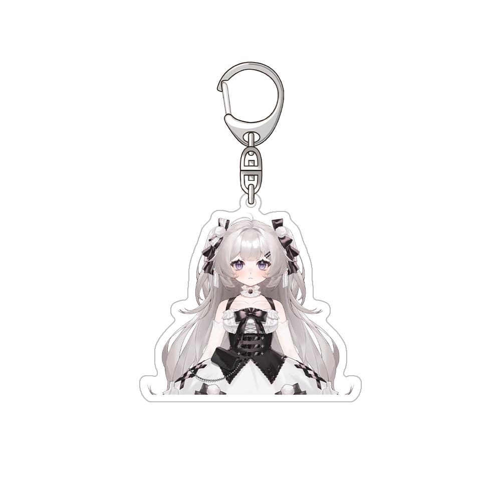 Nijisanji Aza Michiya Kouichi Inochi Urushiha Hunger Mikoto Miki Kioi Kima Tabbiito HD Acrylic Keychain Bag pendant anime goods