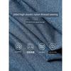 Outdoor Quick-Drying Sports Fitness Running Long-Sleeved Physical Training Clothing Autumn and Winter Half-Zip T-Shirt Export Men's T-Shirt