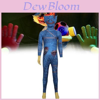 Poppy Playtime Huggy Wuggy Cosplay Costume With Blooddesign For Halloween Party And Stage Performance