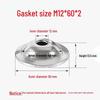 304 Stainless Steel Washer Set: Bowl Mat Gasket, Straw Hat Washer, Horn Foot Cup, Floor Sleeve, Recessed Screw Decoration