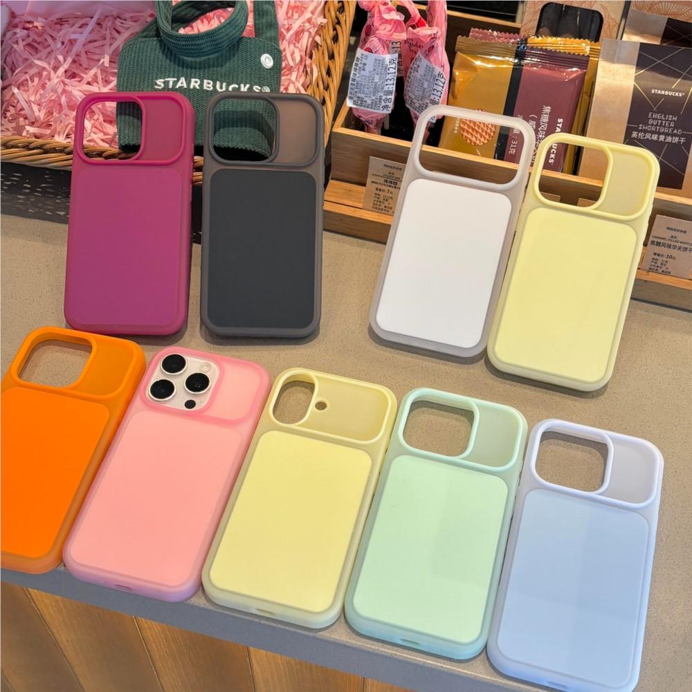 Jelly Candy Originele Vloeibare Siliconen Zachte Matte Hoes voor Apple iPhone 17 16 15 Pro Max Schokbestendige Bumper Beschermhoes
