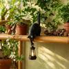 1/1pc Cat Inverted Hooks Multi-Purpose Hanging Storage Hook Cute Wall Key Rack with Lantern Bedroom Desktop Ornament Decor