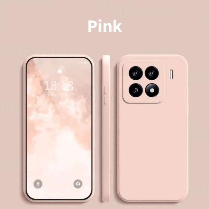 Dla Xiaomi 15 Pro Etui Pokrowiec dla Xiaomi Mi 15 Pro Fundas Coque Shell Miękki Płynny Silikonowy Pokrowiec na Tył Xiaomi 15 14 13 14T 13T Pro