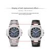 Für Patek Philippe Nautilus 5726/5711/5712 Armband-Verbindungsstück-Set - Schraubendreher, Kerbige Hülsen & Stifte Set, Edelstahl-Endstück