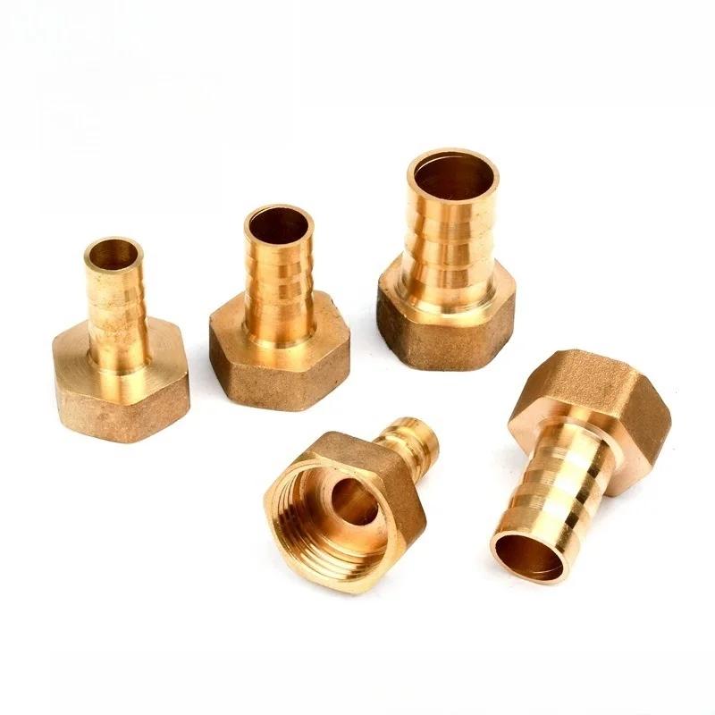Brass 12mm 14mm 8mm 10mm 19mm 25mm Hose Barb Tail Fitting 3/4" PT BSP Female Thread Connector Joint Copper Pipe Coupler Adapter