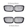 Car Front Kidney Grill For BMW  X3 G01 G08 2020 Single Line 1slat Gloss Matte Black Bumper Racing Grills