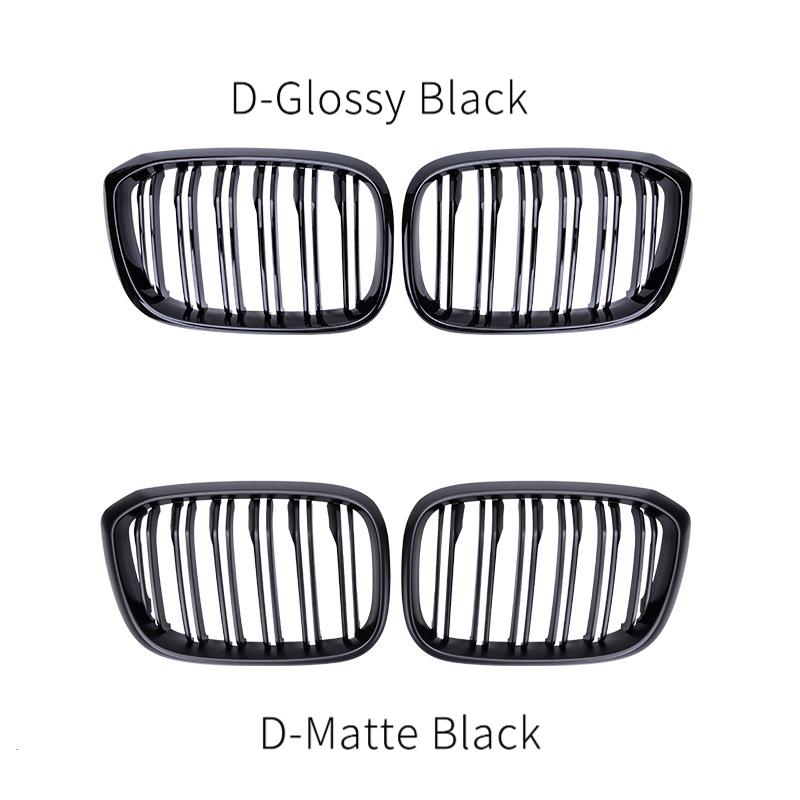 Car Front Kidney Grill For BMW  X3 G01 G08 2020 Single Line 1slat Gloss Matte Black Bumper Racing Grills