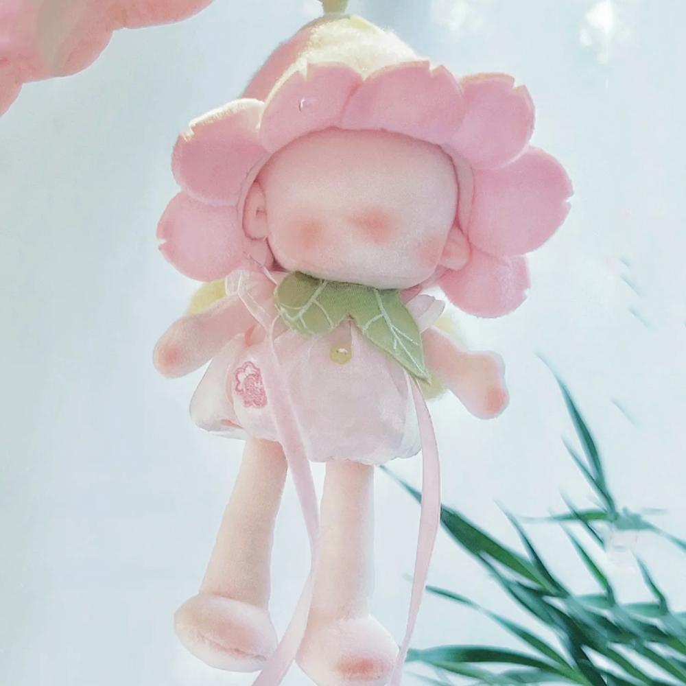 Flower Hat 10cm Cotton Doll Clothes Dress Doll Dress Up Set Doll Clothes Outfit  Doll Accessories
