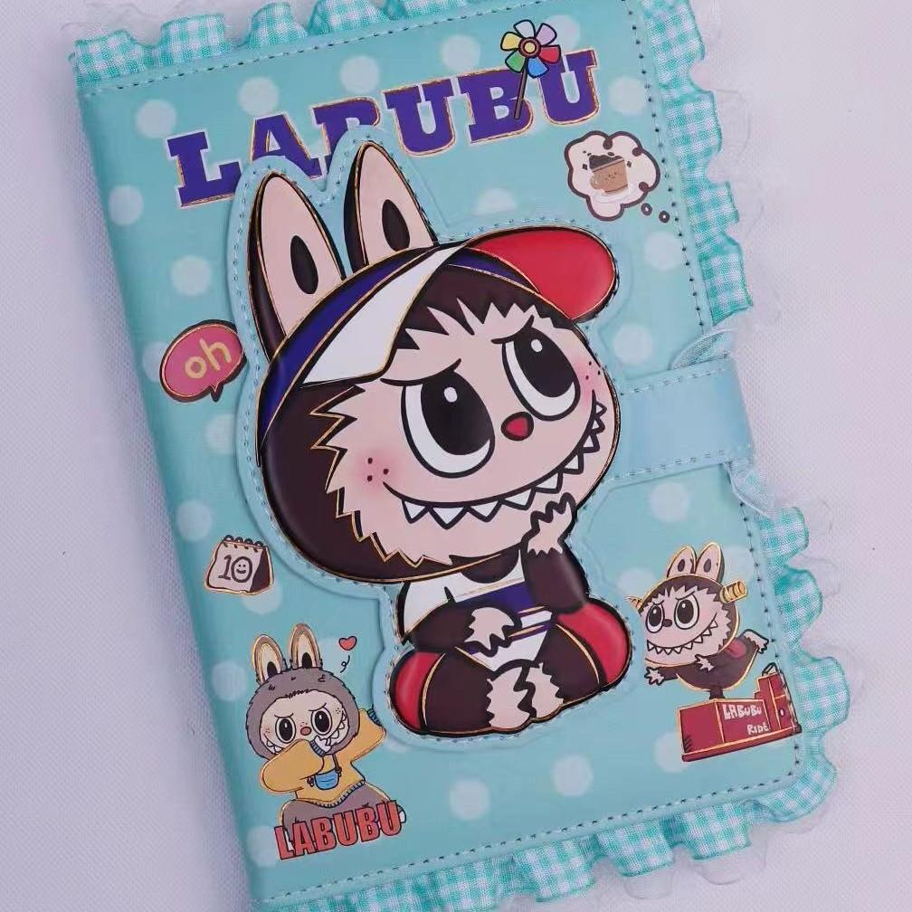 

Lace Leather Series Notebook High Value Thickened Color Page Handbook