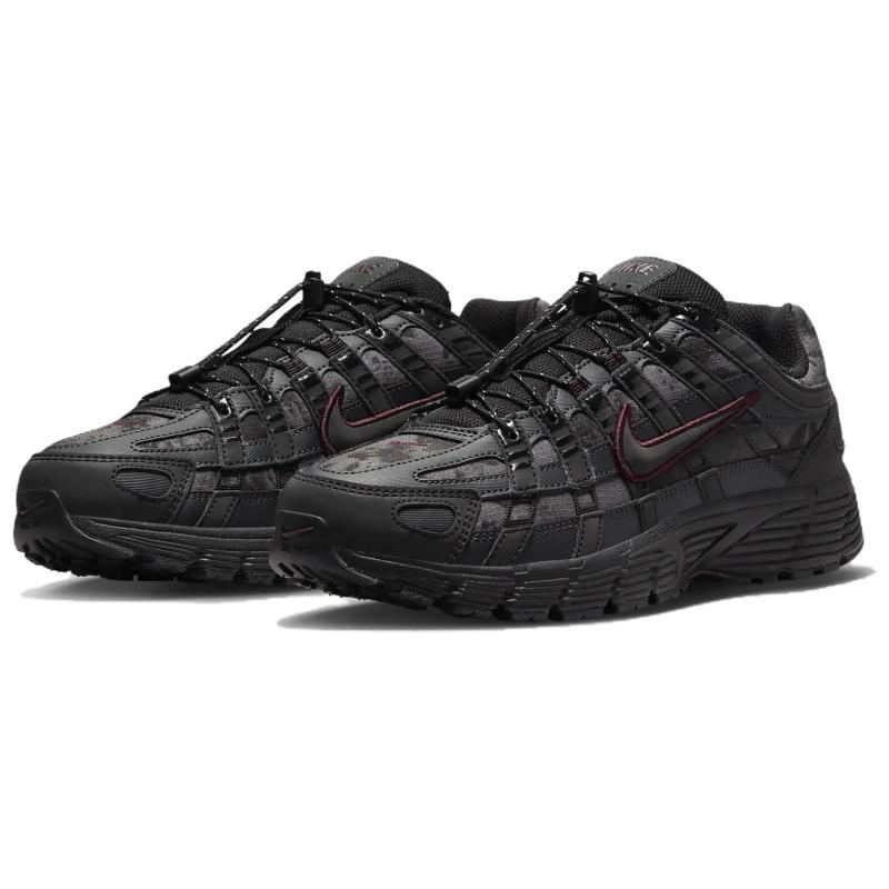 Nike P 6000 Black Burgundy Crush Women's Sneakers HQ4054-001