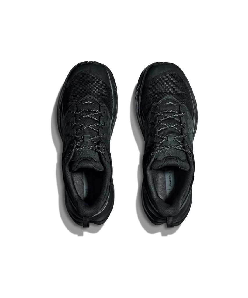 Hoka One One Anacapa 2 Low GTX Hiking Size Men's Gore-Tex Shoes, Black/Black, 28.0cm