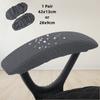 1 Pereche Huse Impermeabile pentru Cotiere Scaun Elastic Alunecătoare Rezistente la Praf Huse Lavabile pentru Coate Scaun Birou Scaun Calculator