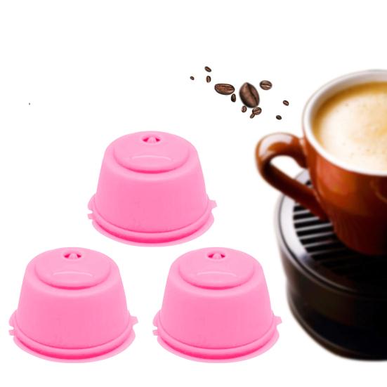 Capsule Caffè Riutilizzabili Per DolceGusto - 6 Pezzi Colorati - Foto 3