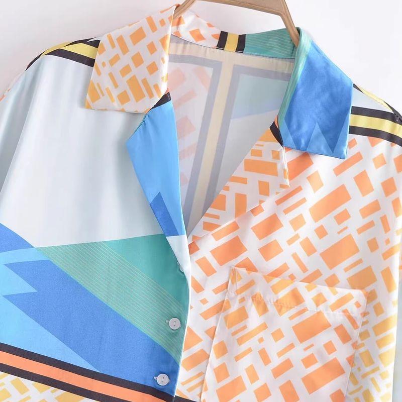 Jnleaog Spring New Arrival Women's Clothing Fashion Style French Fashion Design Printing Suit