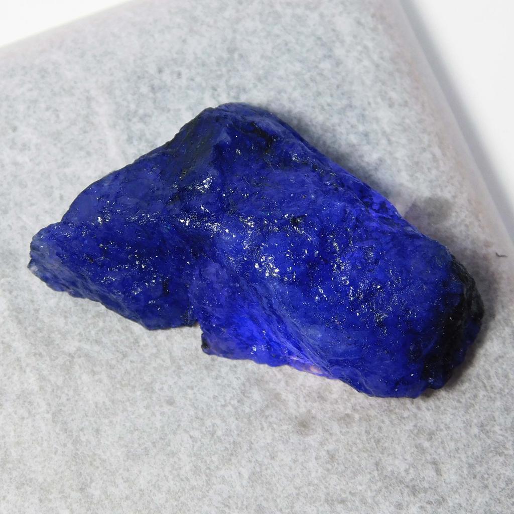 Natural Sapphire Blue Rough 85.60 Ct   Loose Gemstone Uncut Rough