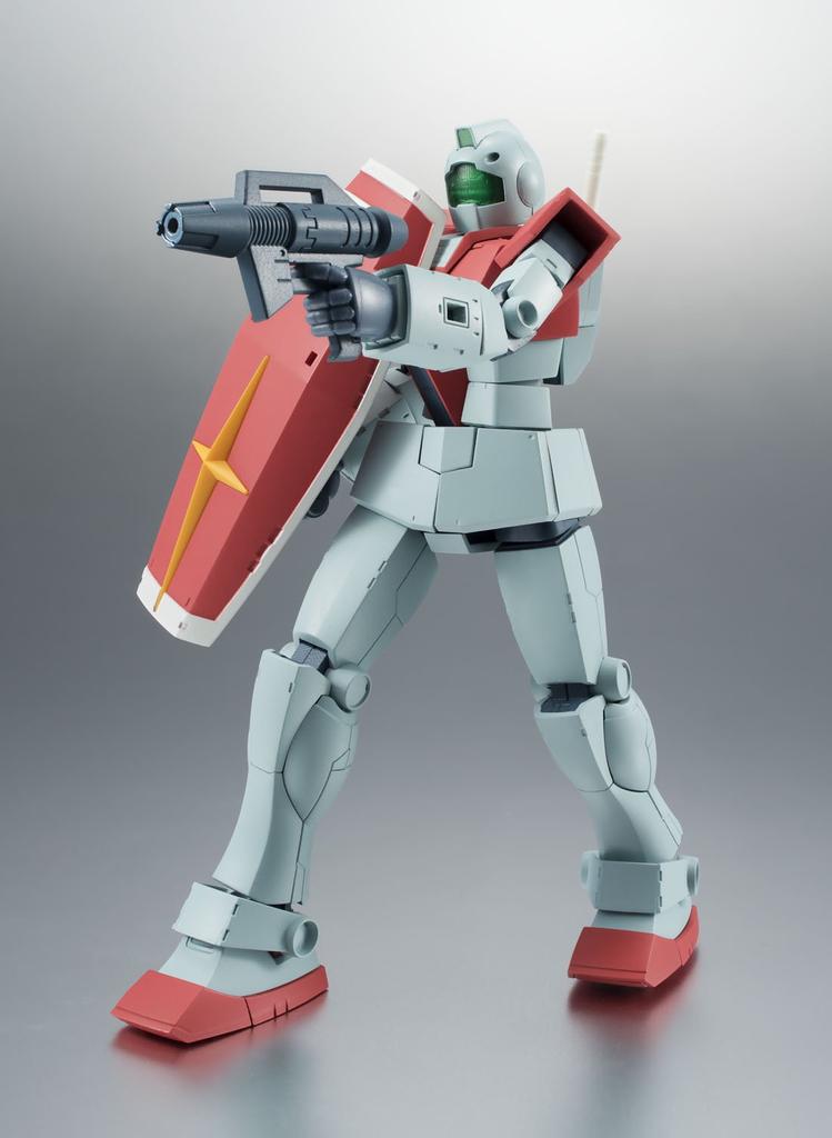 TAMASHII NATIONS ROBOT Spirits Mobile Suit Gundam Jim 125mm Painted Movable Figure BAN57300 [SIDE MS] RGM-79 Ver. A.N.I.M.E. Approx. ABS&PVC