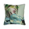 Billies Eilishs Pillowcase Double-Sided Printing Fabric Cushion Cover Decoration Throw Pillow Case Cover Home 45X45Cm