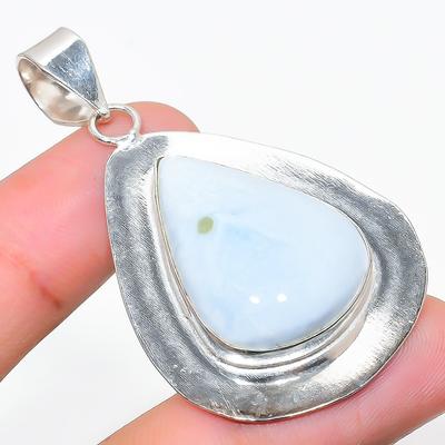 Natural Owhyee Opal Gemstone Handmade 925 Sterling Silver Pendant 2.21" g2K75