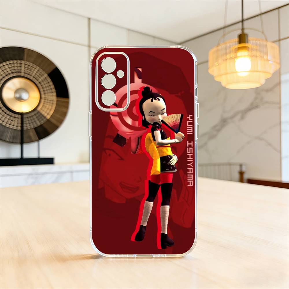c-Code L-Lyoko Phone Case For SamsungA10,12,20,21S,30,31,40,50,51,52,70,71 Transparent Cover