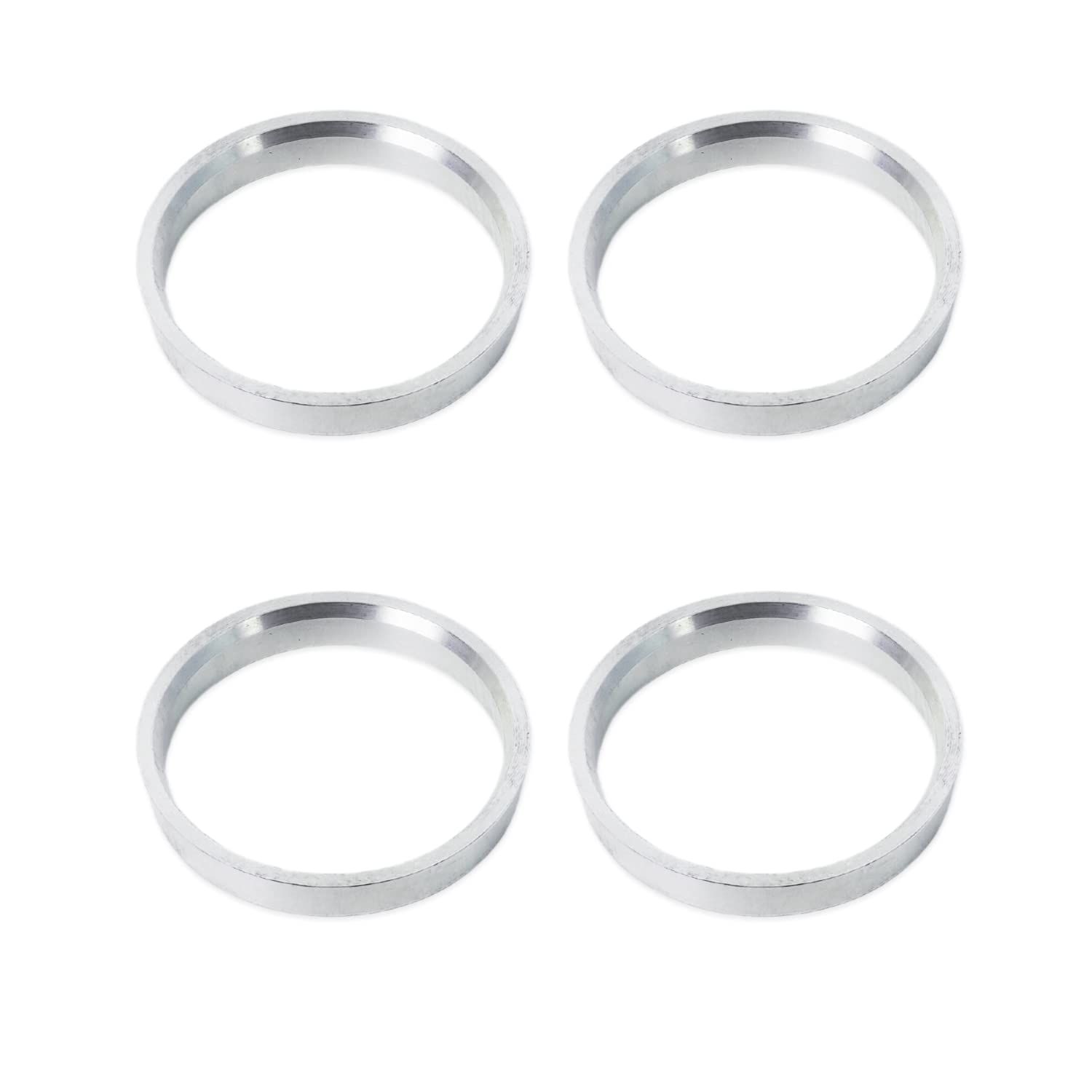 

[Asula Project] Aluminum Hub Ring with Brim, Set of 4 (65.1-59.1mm) 65.1-59.1mm