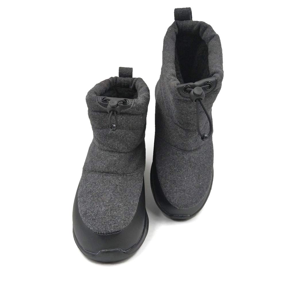 Amozi und Schnee Kurzer Winter Warm Boa und Flauschig Perfekt für Winter Schnee Lange Größe YF802 Herren Damen Stiefel, Stiefel, Stiefel, Wasserabweisend,