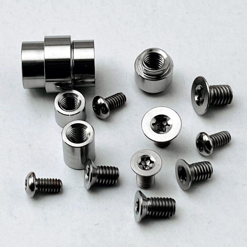 1 Sets Knife Screw Titanium Alloy Screws for  Spyderc C81 Folding Pocket Knife DIY Accessories Repair Parts