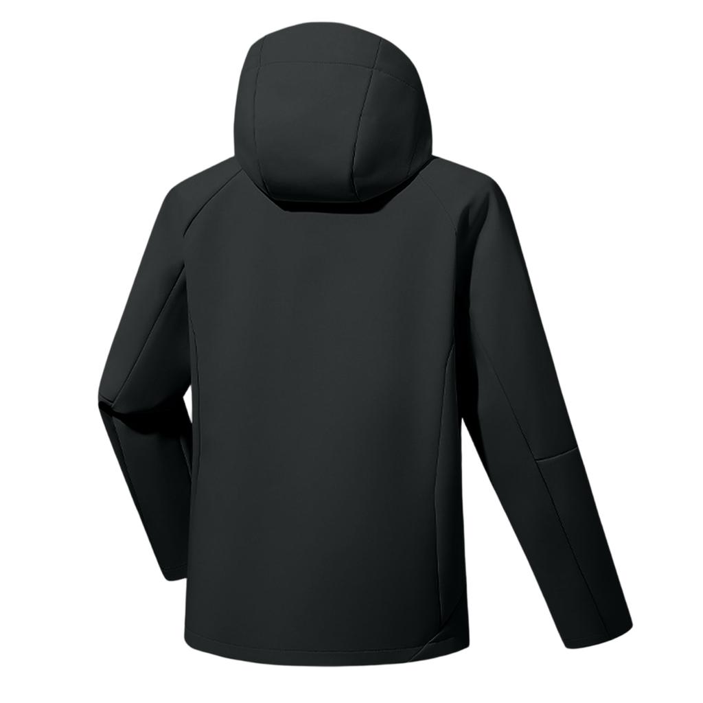 Softshell Outdoorjacke Winddicht Wasserdicht Leicht Kapuzenjacke für Herren und Damen Geeignet für Wandern Camping Sport und Freizeit