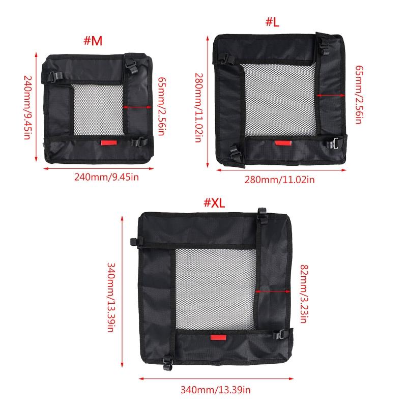 Picnic Storage Basket Hanging Mesh Pouch Camping Equipment Organizer Outdoors