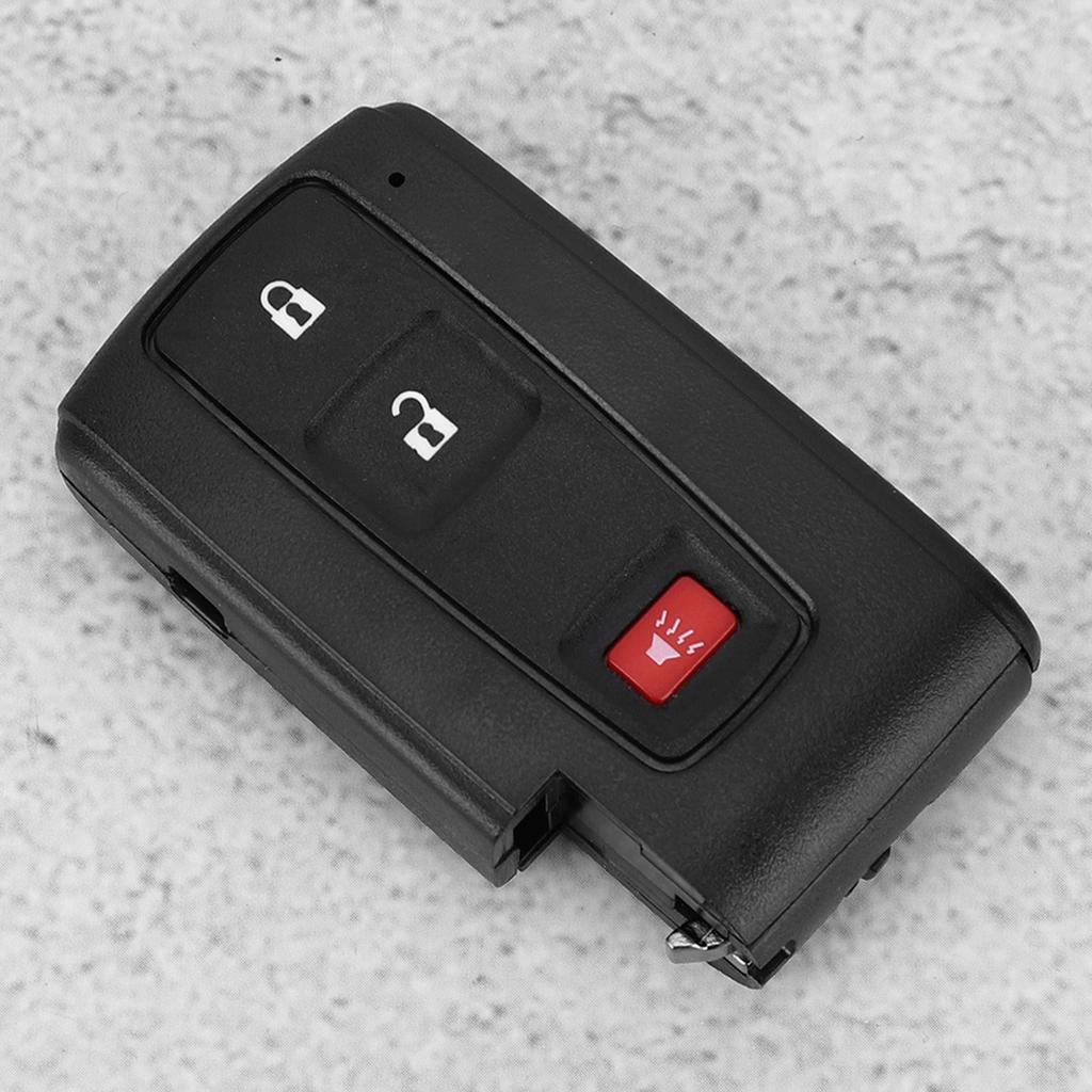 Auto 3 Tasten Fernbedienung Schlüsselanhänger Gehäuse Abdeckung Ersatz Passend für Prius 2004?2009