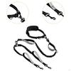 Double Dog Leash Retractable Hands Free No Pull Reflective Bungees for Canicross