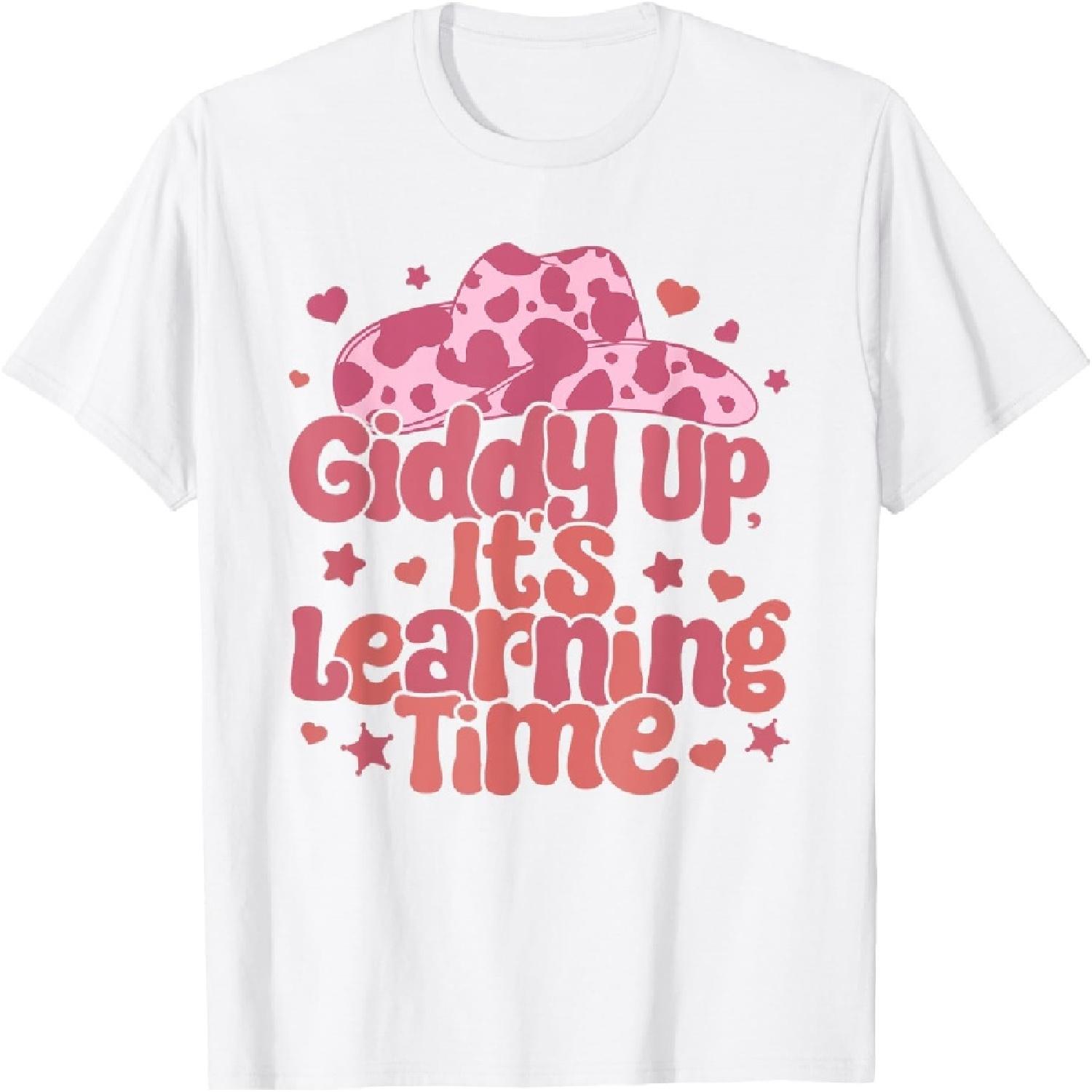 Western Teacher Texas Retro Kindergarten Pre K Pre School T-Shirt XXXXXL белый