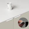 Mânere de cabinet Morandi Color Invizibile Aliaj de Aluminiu Mânere Ascunse Minimaliste Design Arc Mâner Colorat Cabinet Design Arc