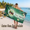 Rapid Wien FC Design Beach Towel Custom Text Large Towel for Beach Vacation