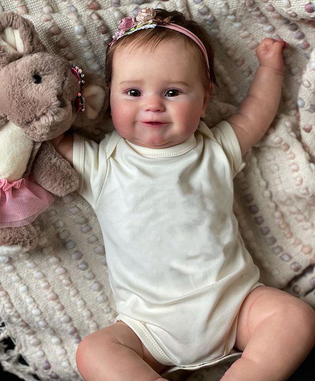 Realistic 20-inch Reborn Baby Doll - Soft Vinyl Newborn