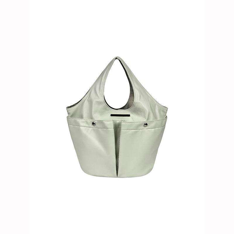 Niche Single Shoulder Underarm Bag Large Capacity Tote Bag Feminine New Korean Style Pleated Multi-Pocket Commuter Handbag