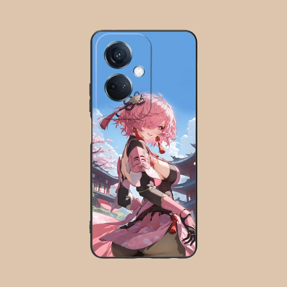 Wuthering Waves Taoqi Mobile Phone Case for OPPO Reno 14 13 12 11 10 9 8 7 6 5 F T Pro 5G Colorful Printing Cover Pretty Cover