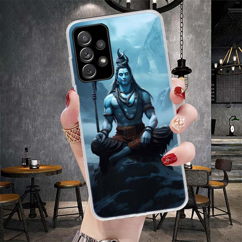 Lord Shiva Hindu God Buddha India Soft Phone Case For Samsung Galaxy A13 A14 A15 A16 A17 A53 A54 A55 A56 A57 A33 A34 A35 A36 A37