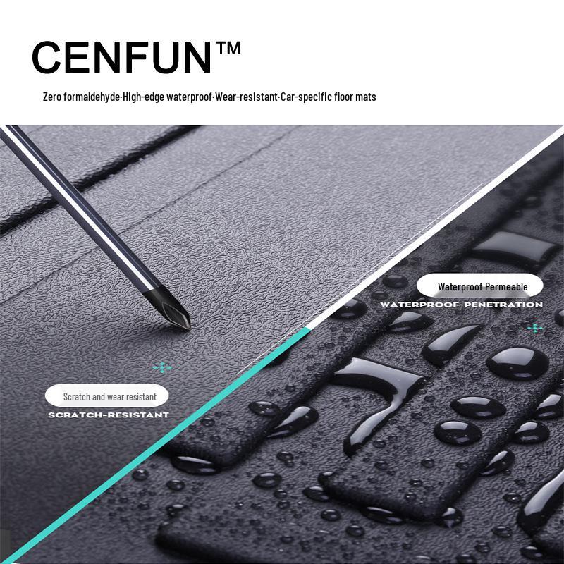 Eco-Friendly TPE Waterproof Non-Slip Floor Mats for New Dodge Ram